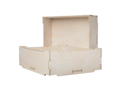 Simple storage box DXF file