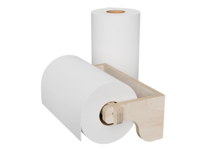 Simple Wall Paper Towel Holder DXF Files