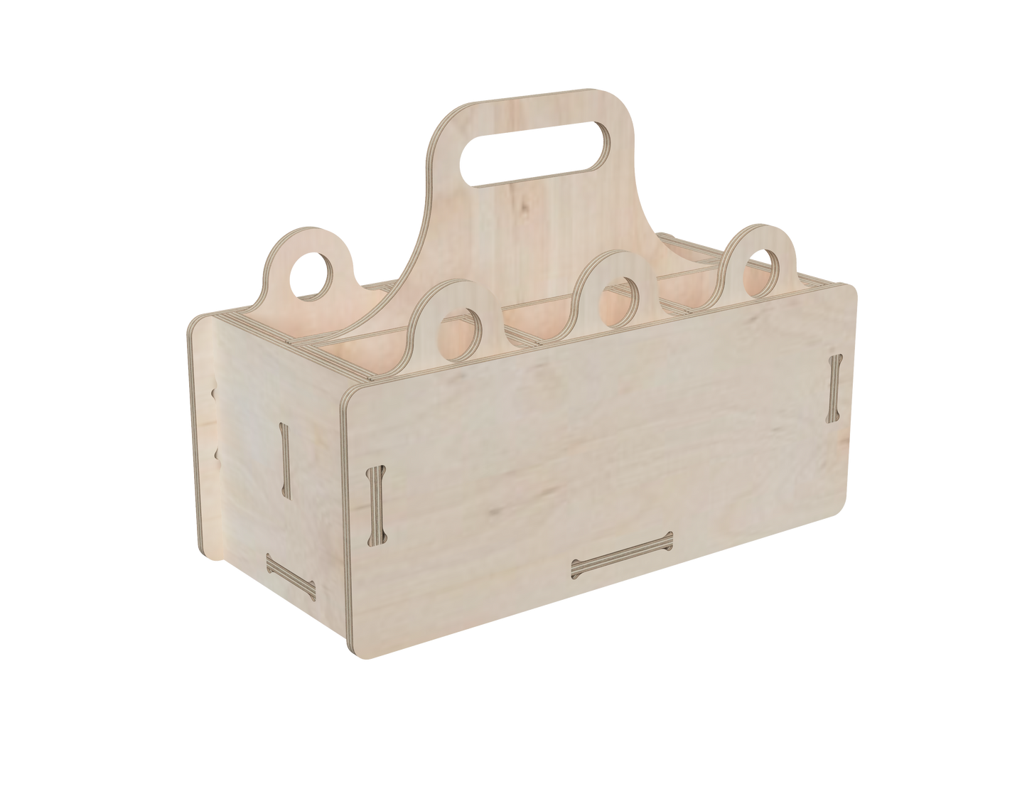 Tool Carrier with small boxes DXF file