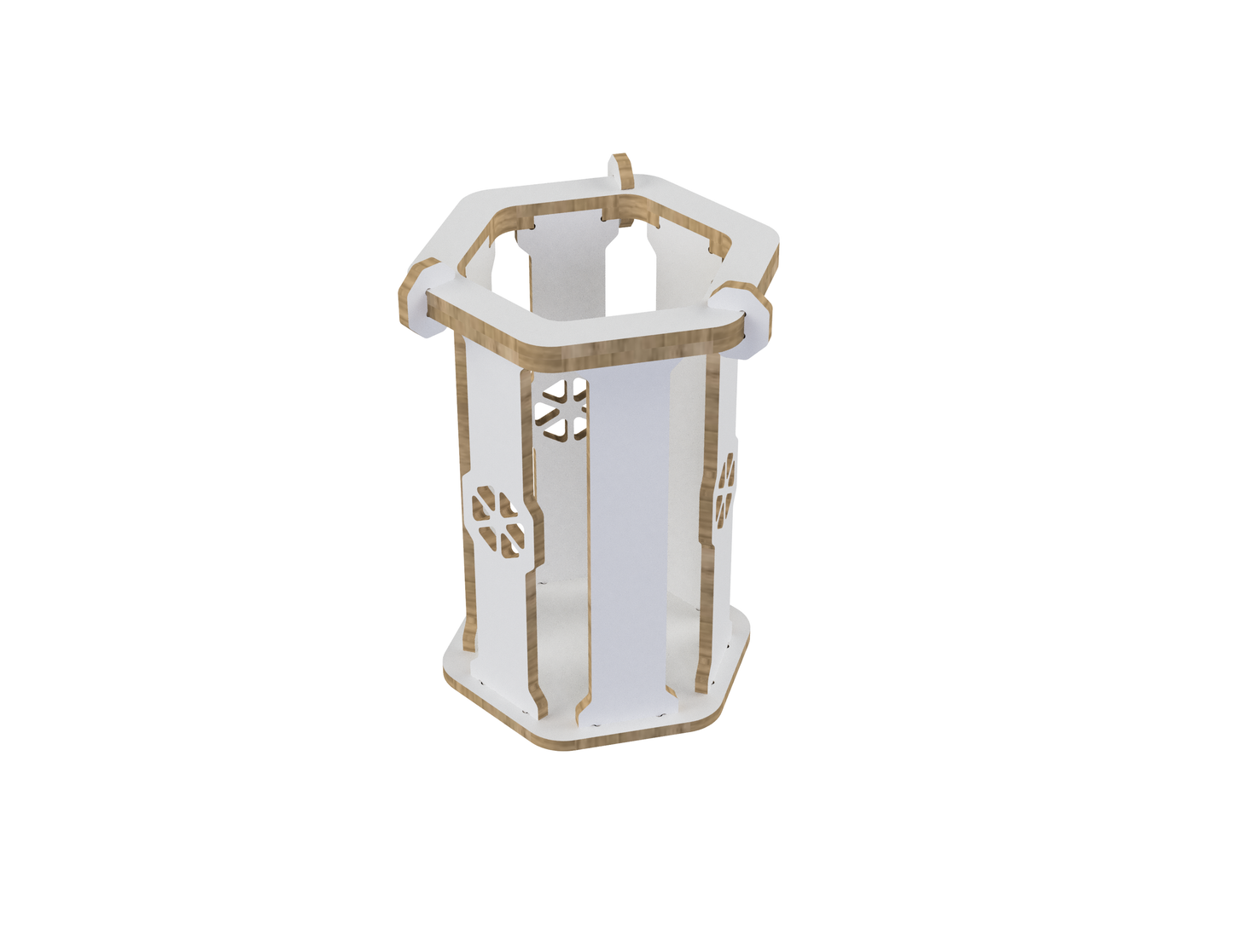 Trash can DXF file