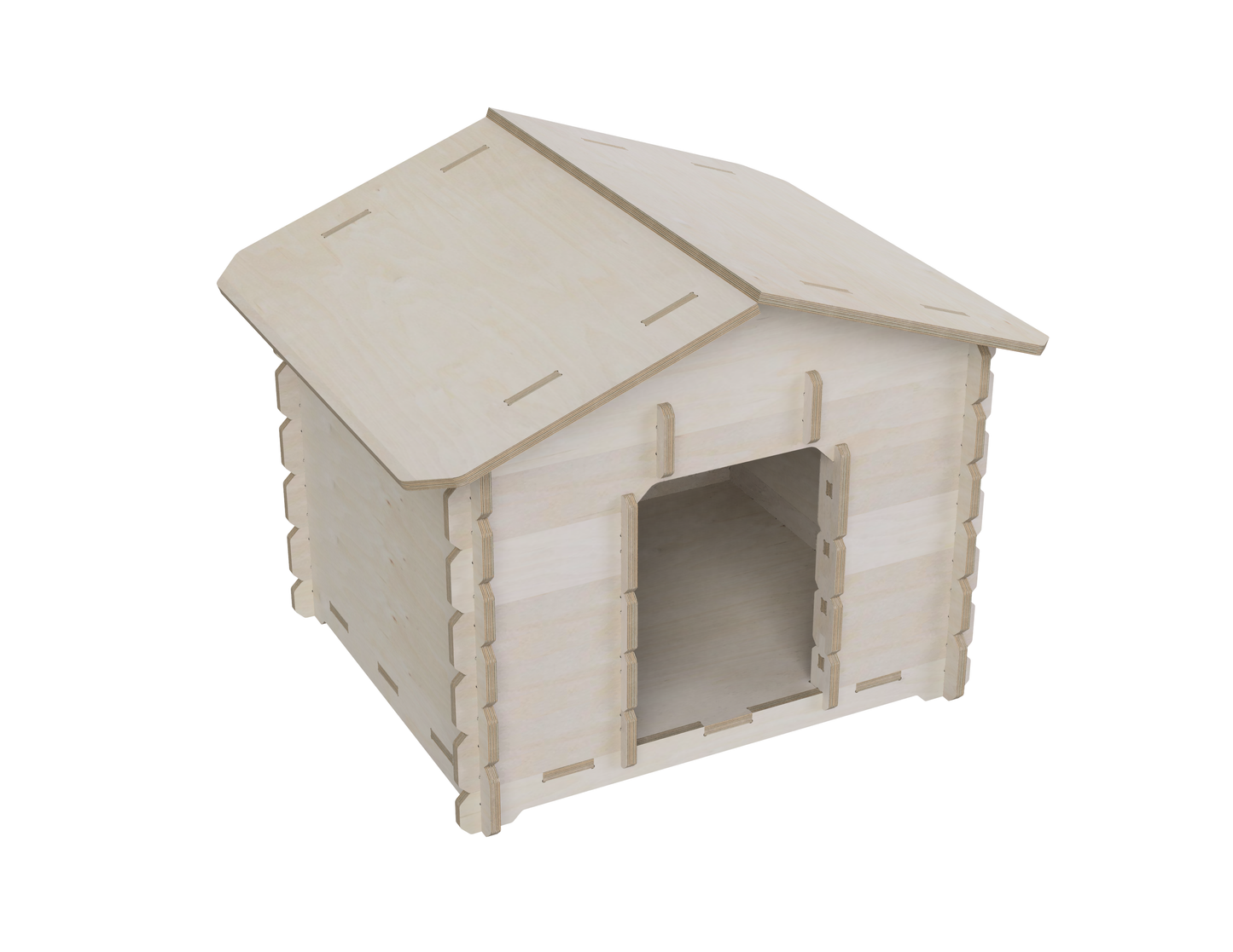 Dog house DXF file