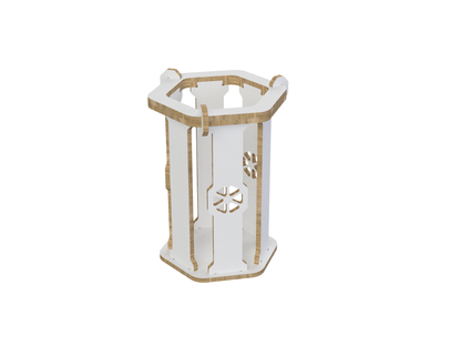 Trash can DXF file